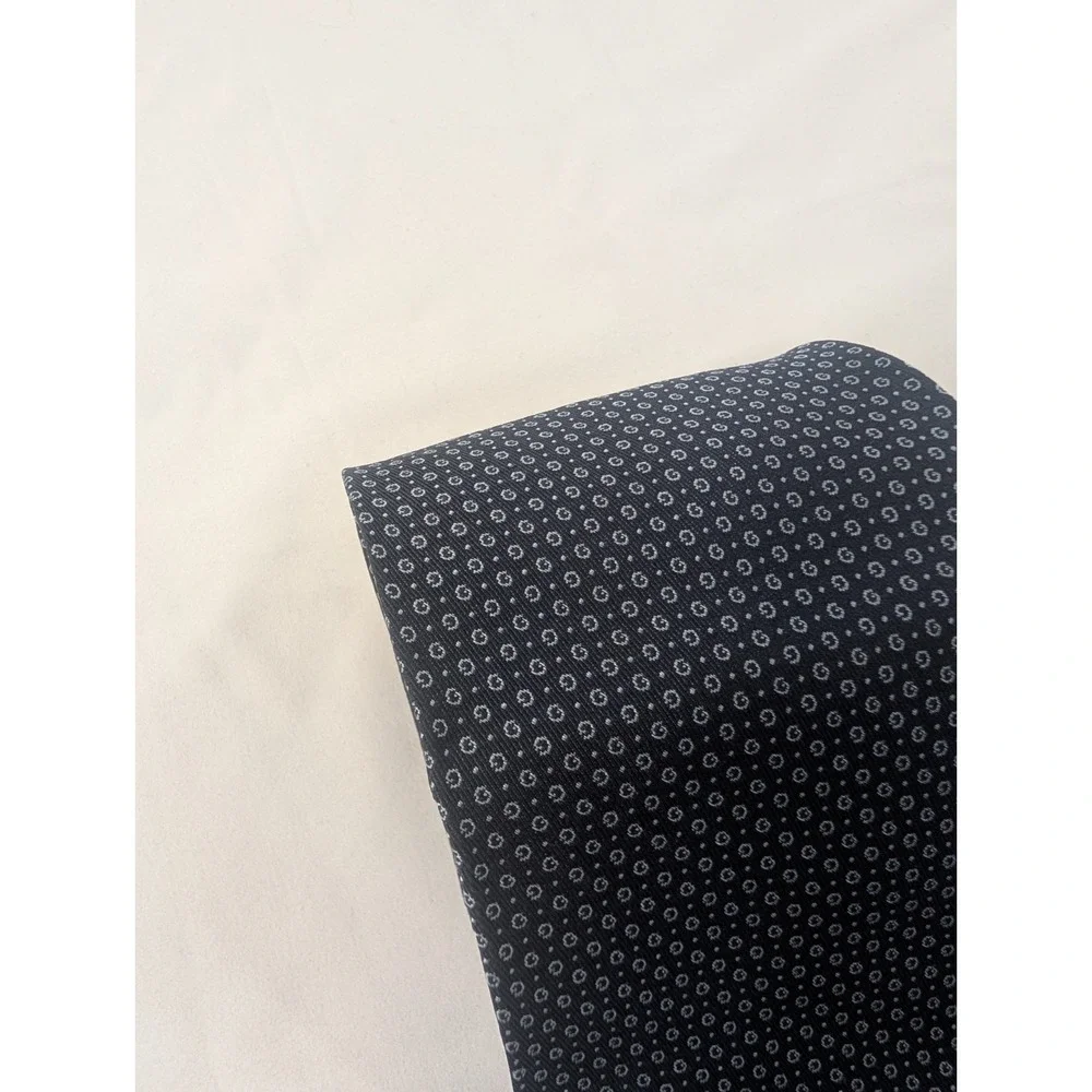 GUCCI Necktie Tie Blue All over GG Logo pattern 100% Silk Men's Made in Italy